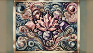 rose quartz and amethyst together