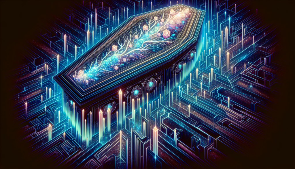 crystals to leave on a grave coffin