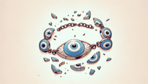 evil eye bracelet broke