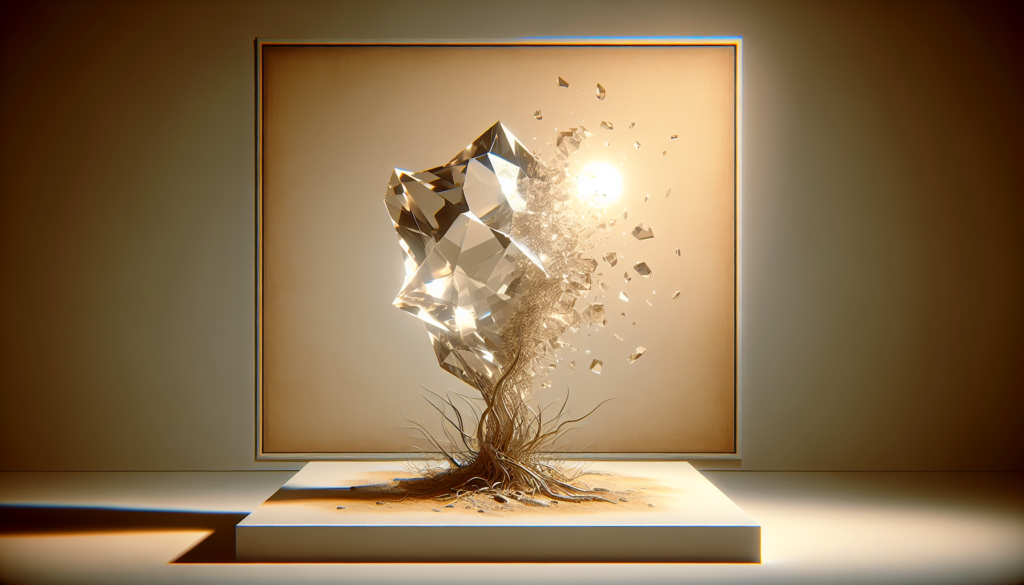 what does it mean when a crystal breaks