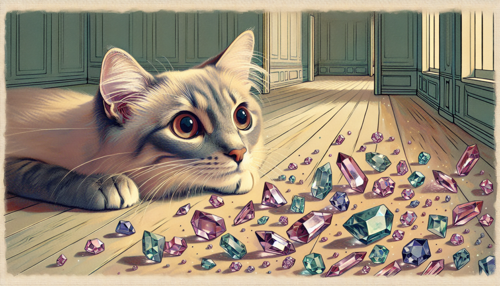 why is my cat attracted to my crystals