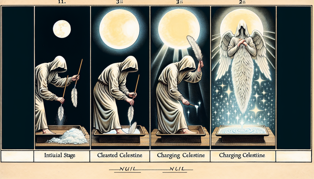 how to cleanse charge celestine