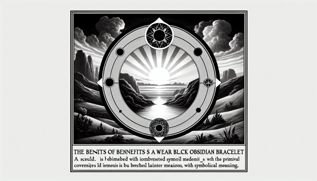 benefits of wearing black obsidian bracelet
