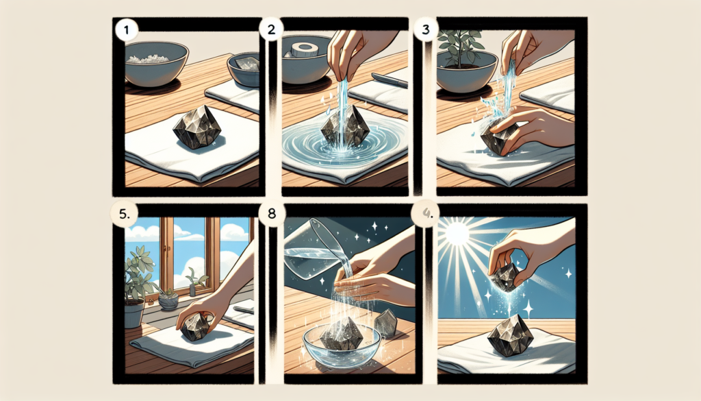 how to cleanse charge pyrite