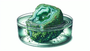 can moss agate go in water wet