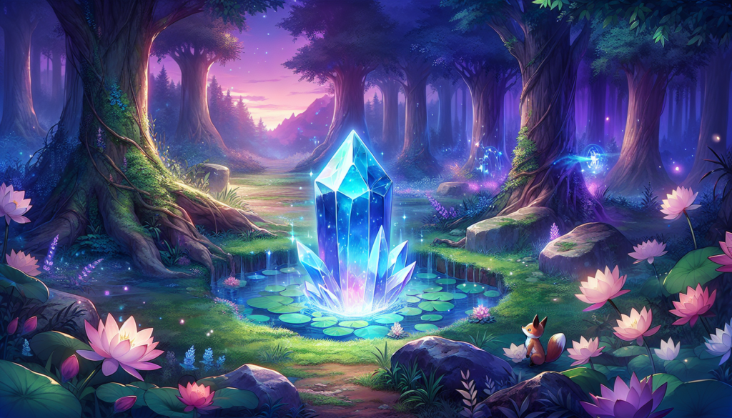 what does it mean when a crystal appears