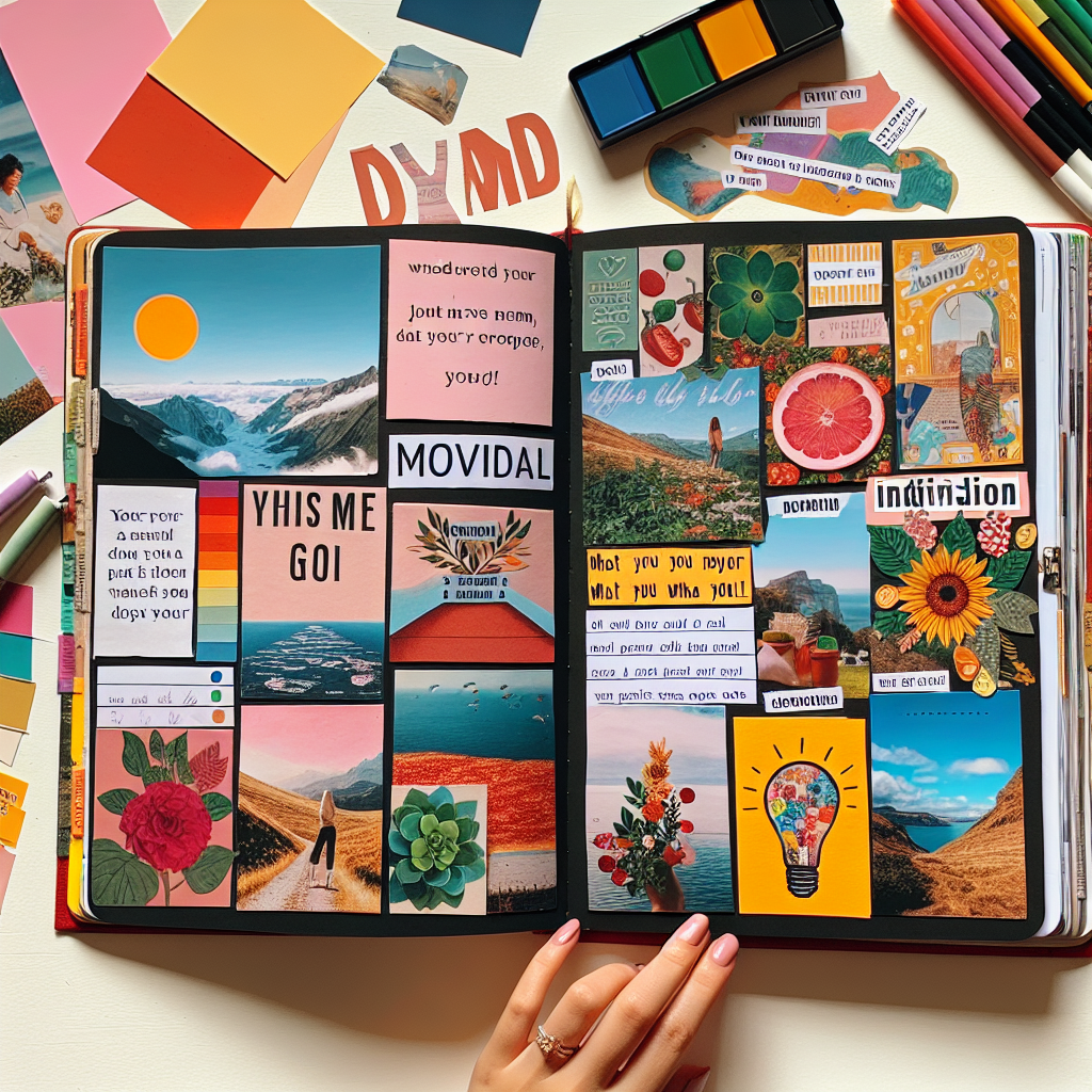 Vision Boarding in Journals