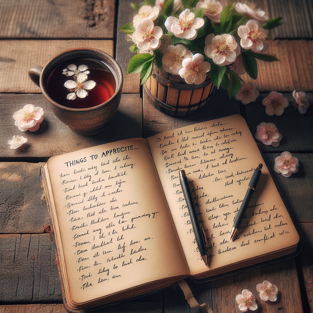 Gratitude Journaling