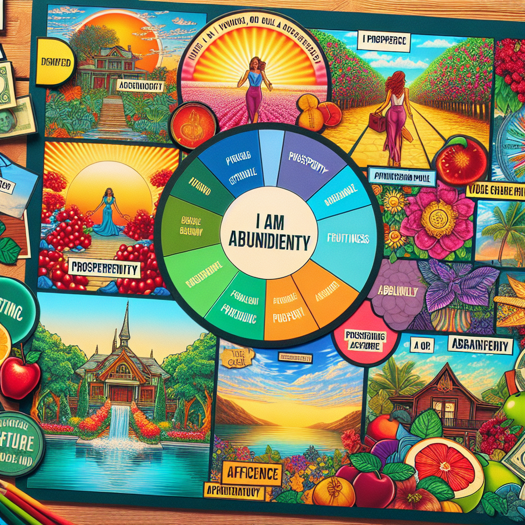 Create an abundance vision board