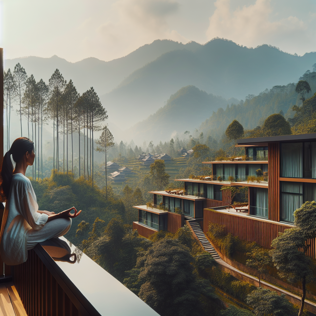 Ananda in the Himalayas, Uttarakhand, India