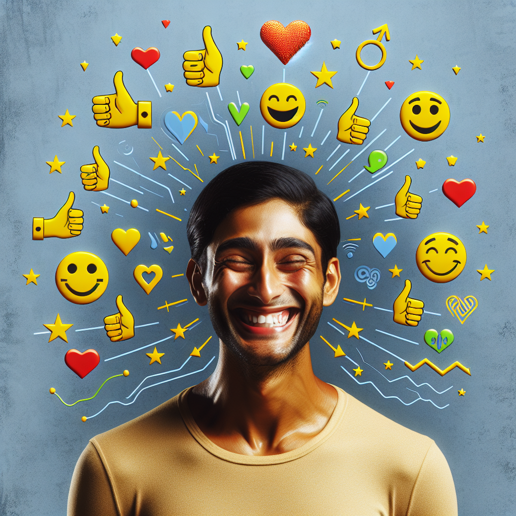 A smiling person representing improved mental health