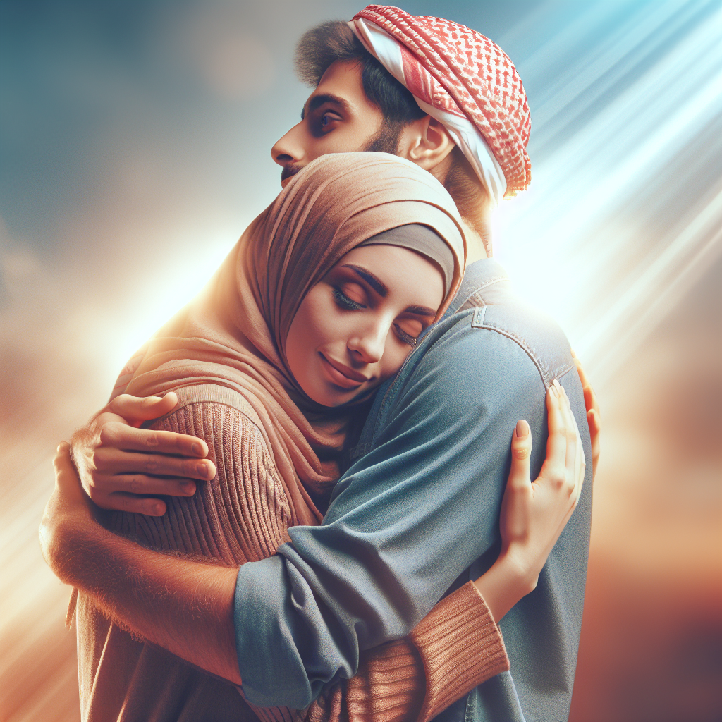 Two people embracing symbolizing stronger relationships