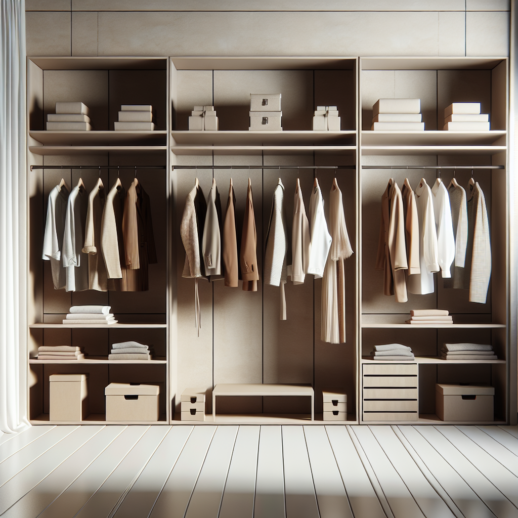 Well-Organized Wardrobe