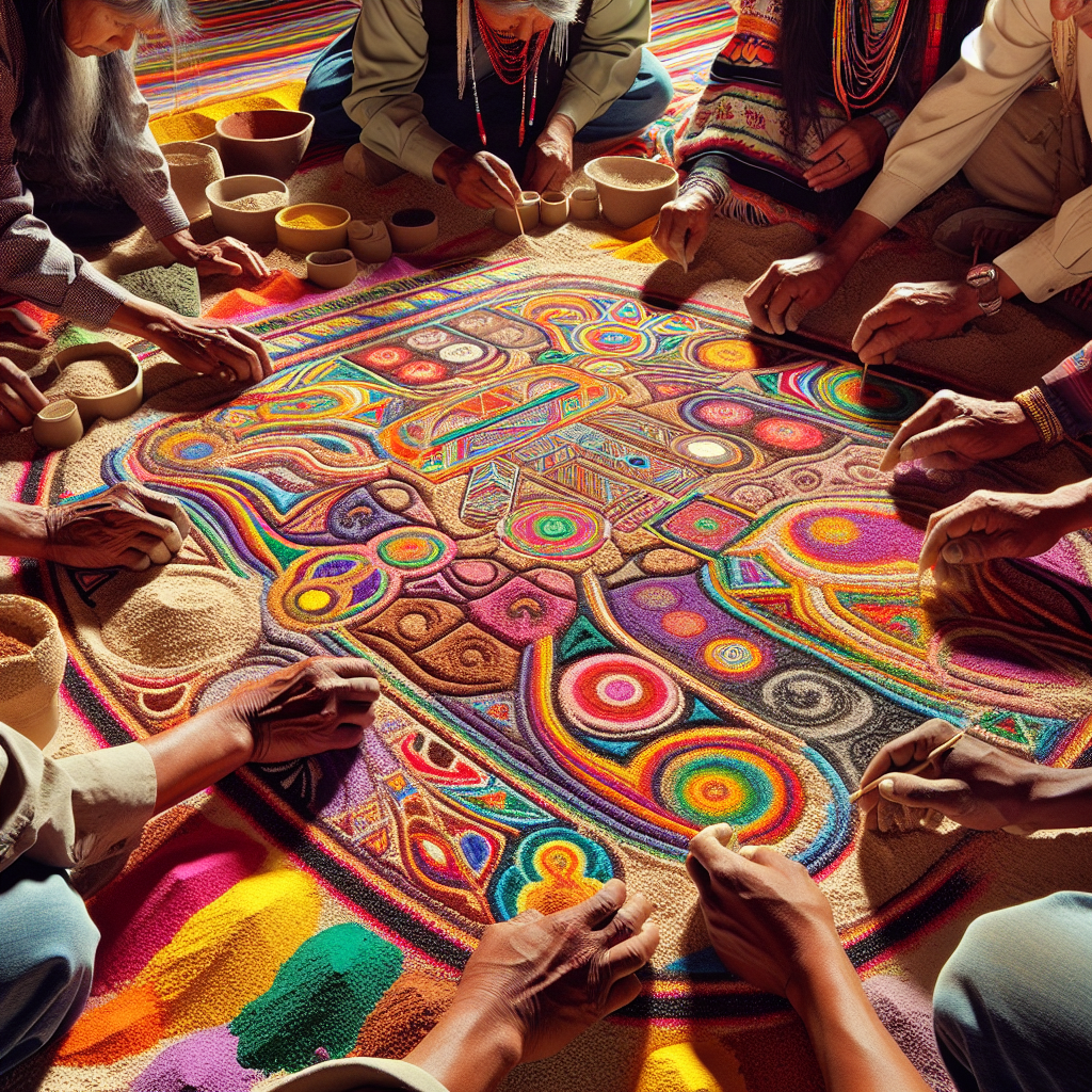 Navajo Sand Painting