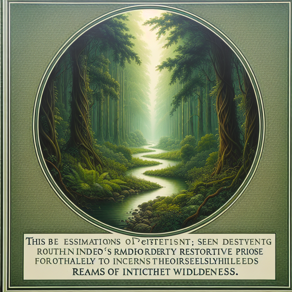 A breathtaking landscape of a lush forest with a winding path leading into the distance. The image evokes feelings of tranquility and the healing power of nature, encouraging readers to immerse themselves in the natural world.