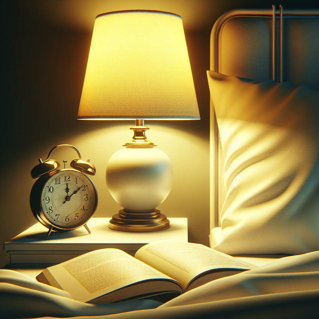 A peaceful bedroom setting