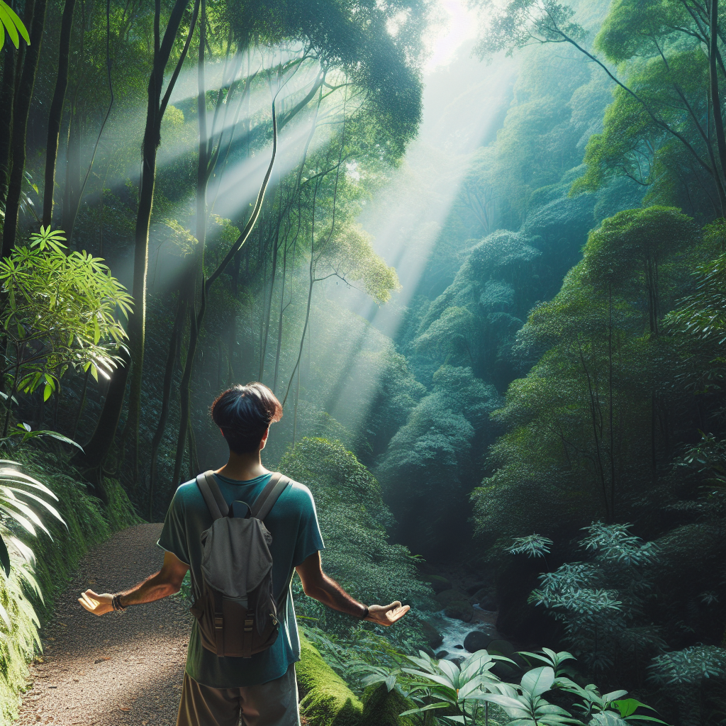 A picturesque outdoor scene