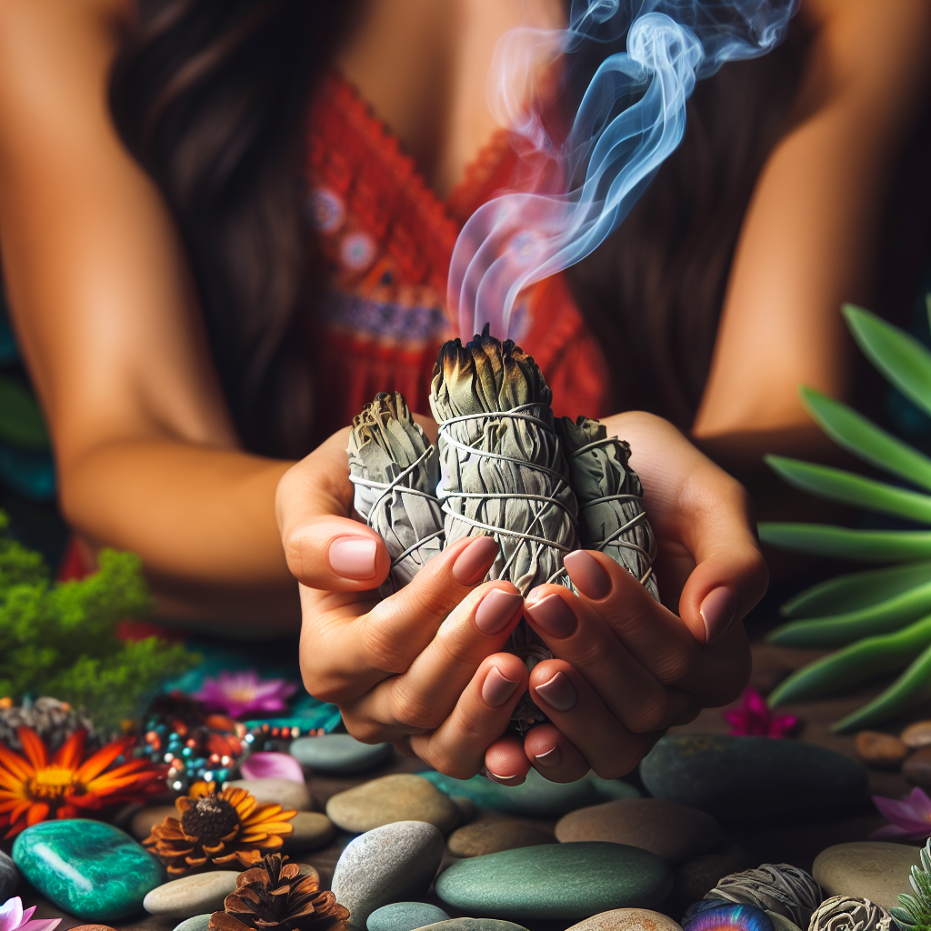 Smudging with Sacred Herbs