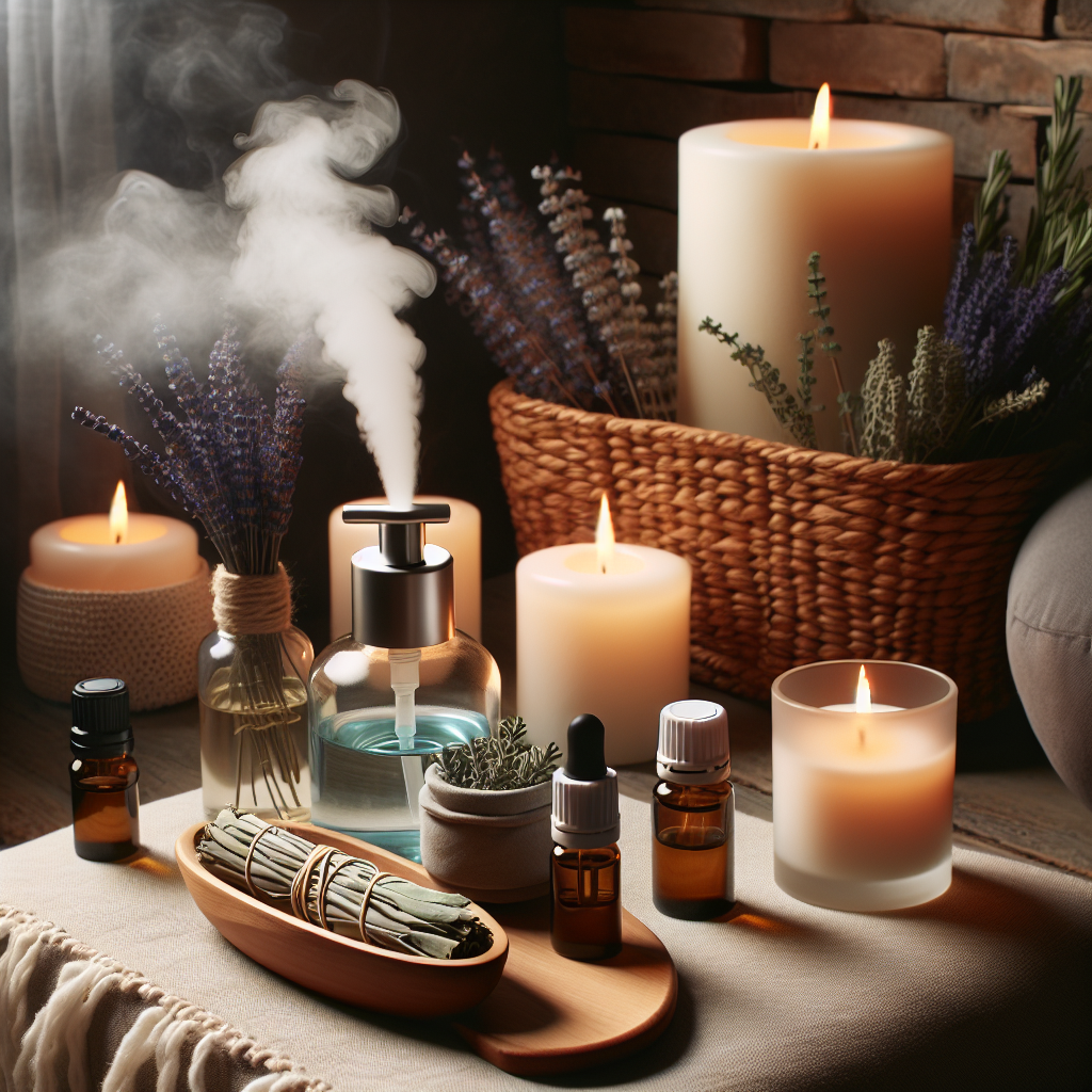 Aromatherapy setup