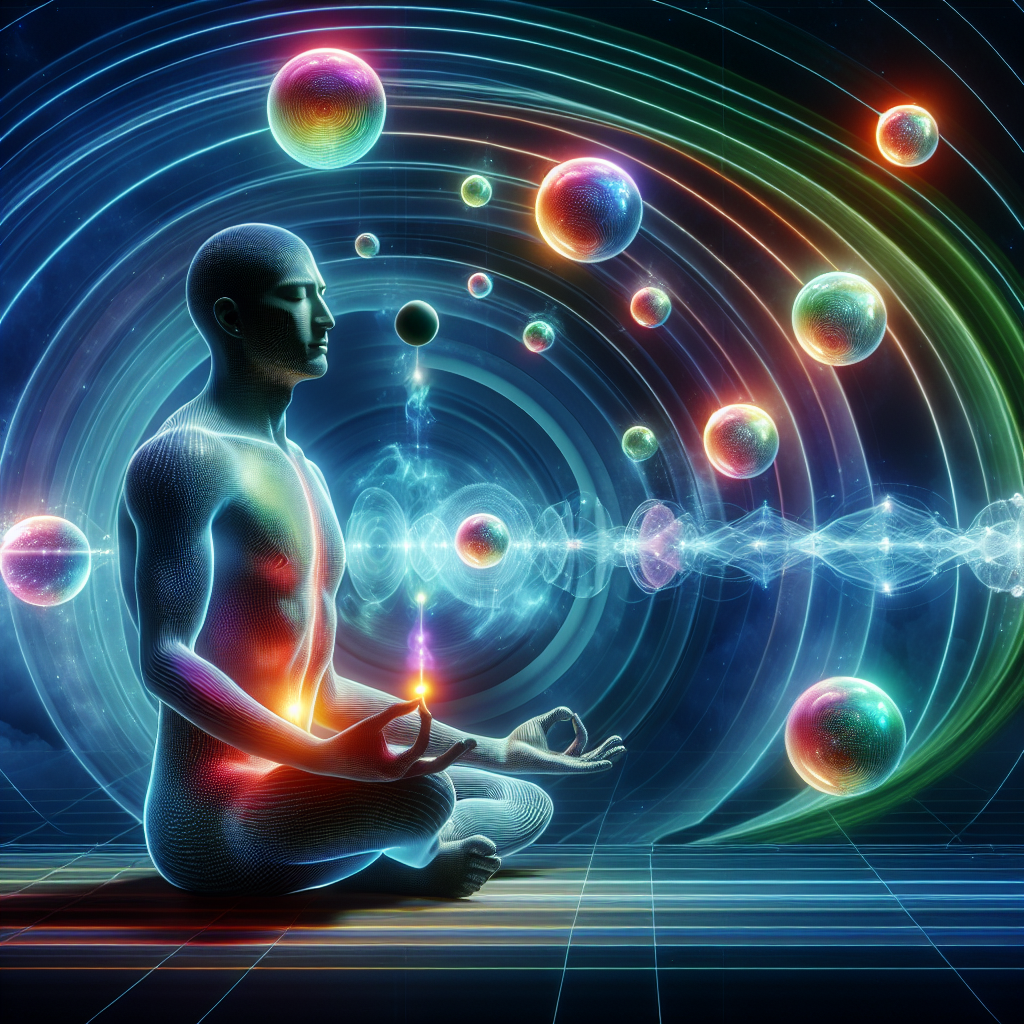 Person Visualizing Emotions