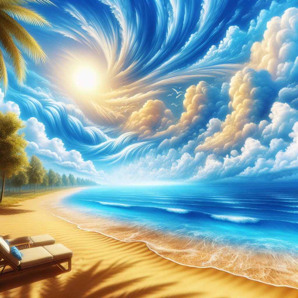 Visual Meditation at a beach