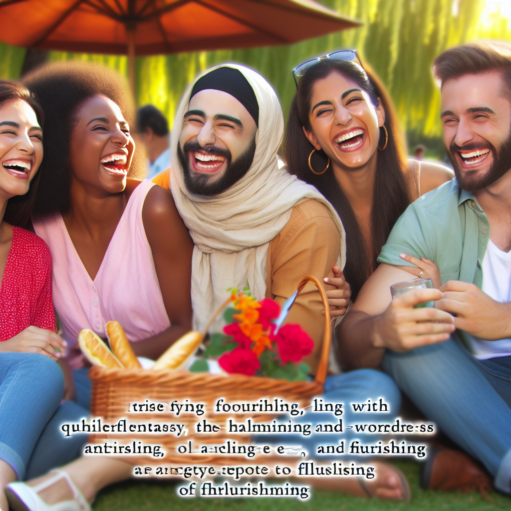 Friends enjoying a picnic
